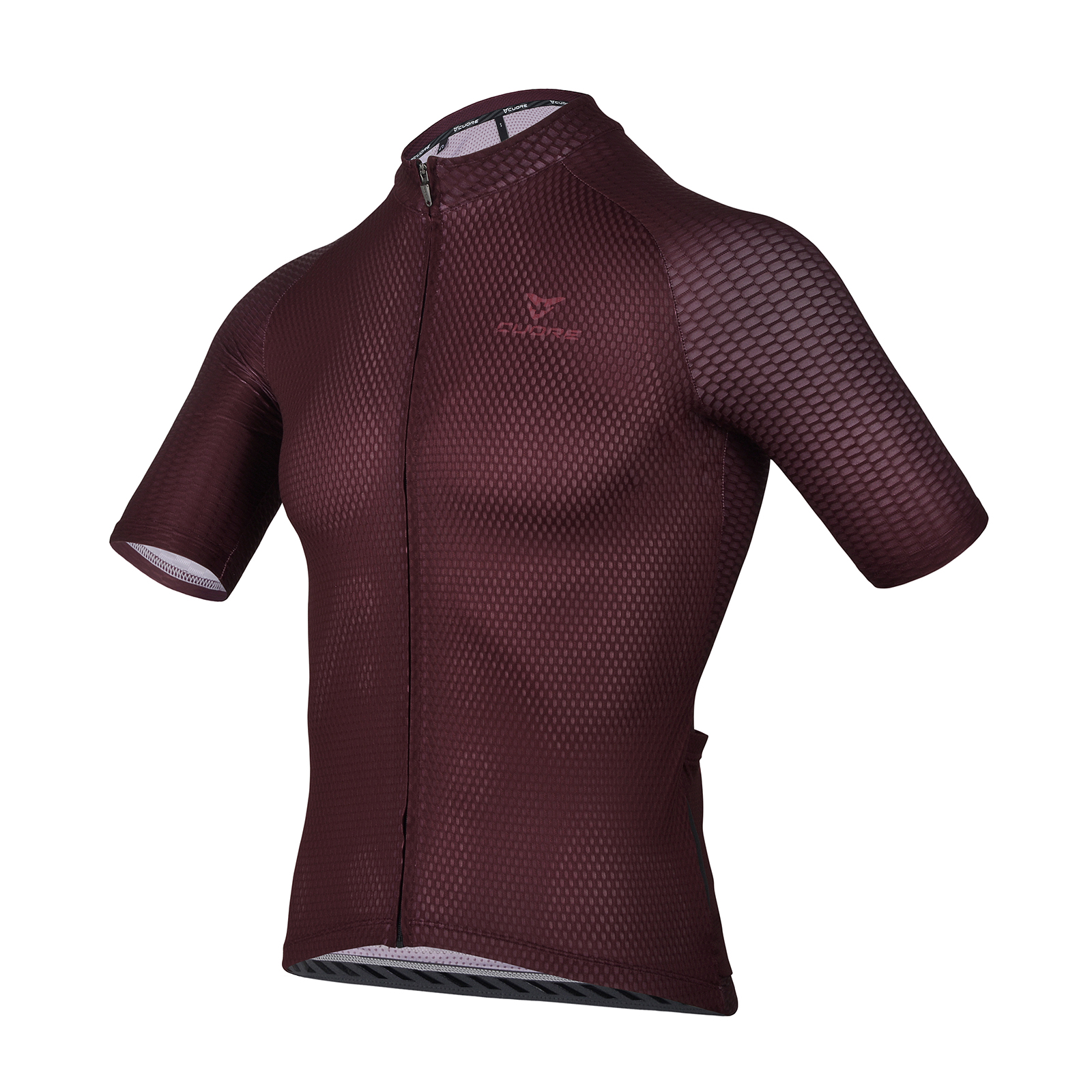 Image for Imprint Men's Silver S/Sleeve Race Jersey - Maroon