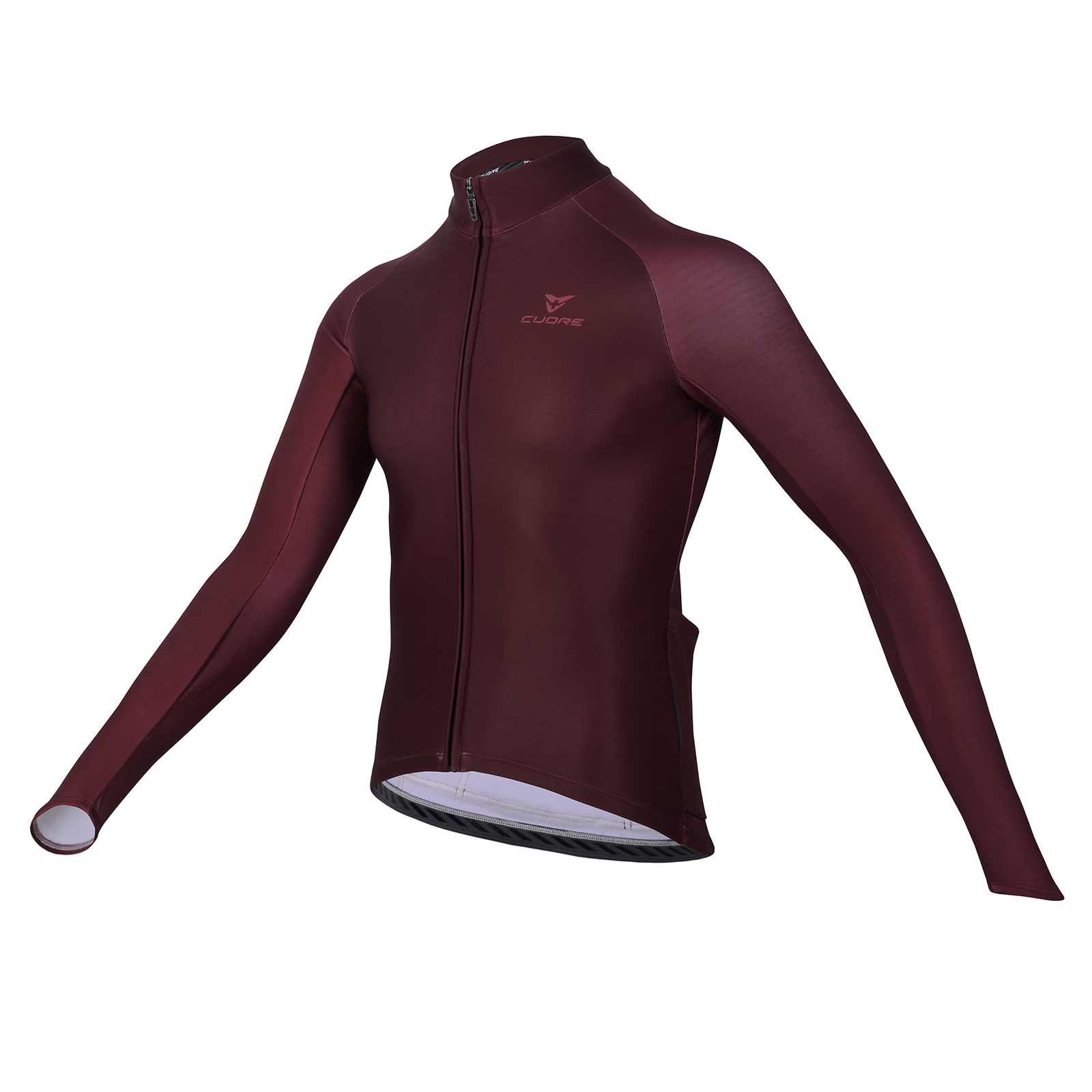 Image for Maroon Men's Silver L/Sleeve Active Shield Jersey