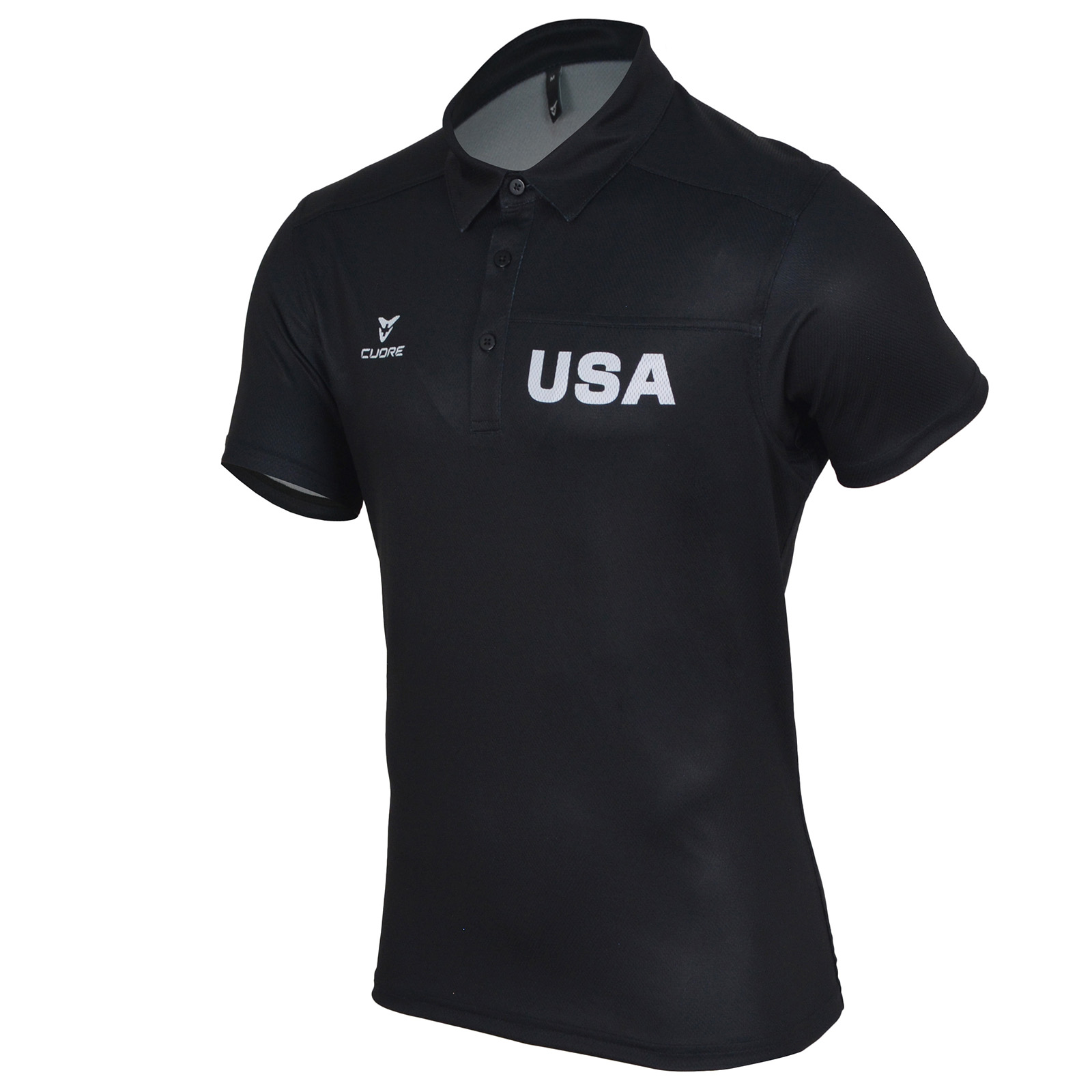 Image for USA Cycling Men Lifestyle Polo Shirt