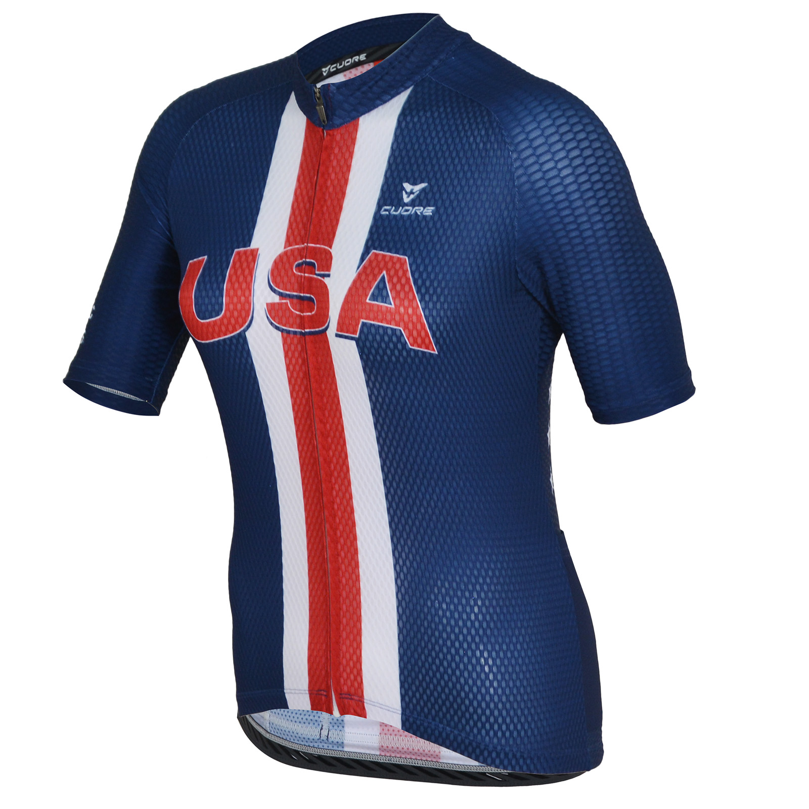 Image for USA Cycling Women Silver S/Sleeve Race Jersey